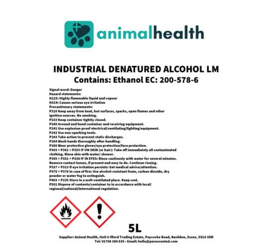 Industrial Denatured Alcohol (IDA) 99%