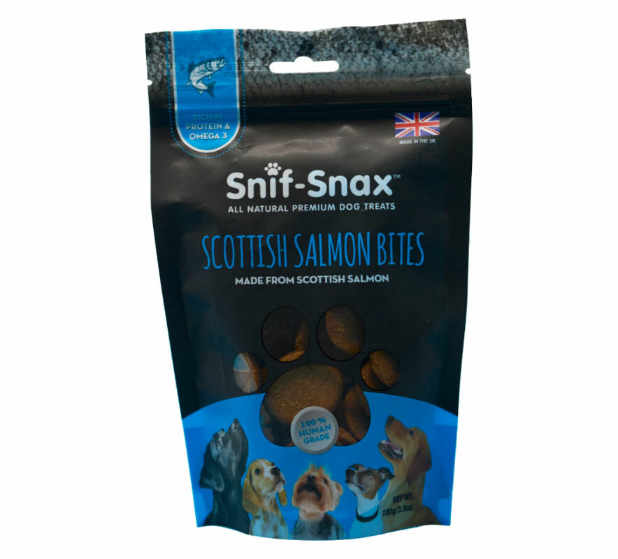 Snif Snax Scottish Salmon Bites Animal Health